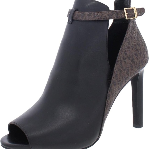 MICHAEL Michael Kors Women's Lawson Open Toe Heel Bootie - Picture 2 of 3